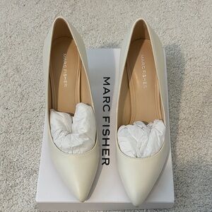 Marc Fisher Women's Ivory Heels